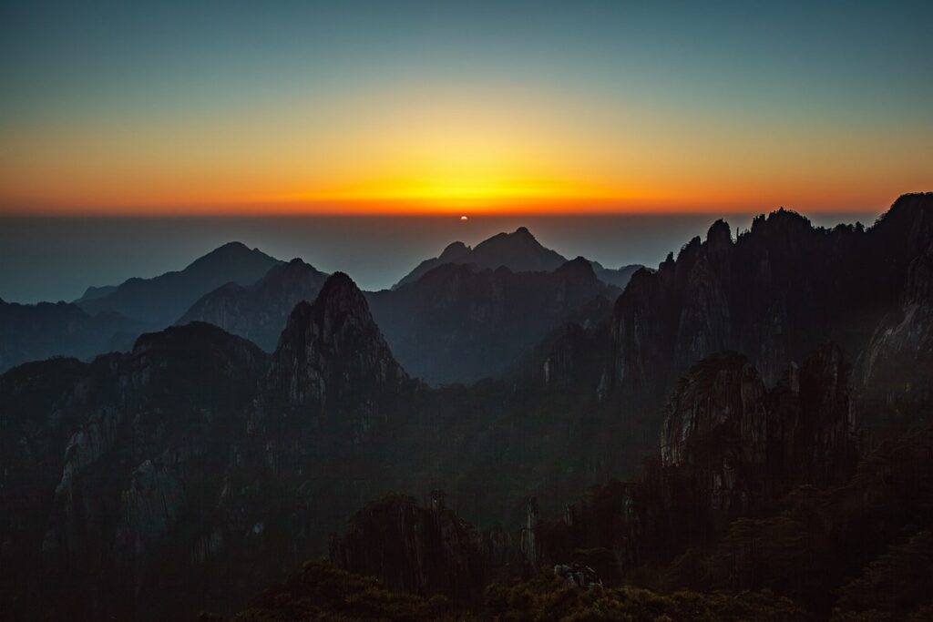 yellow mountain huangshan